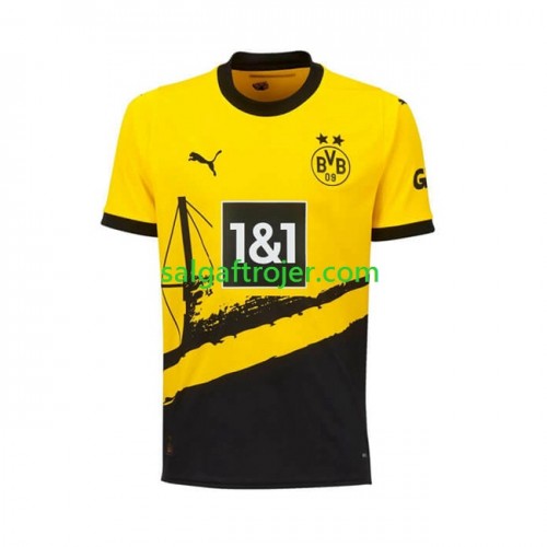 Borussia Dortmund Fodboldtrøjer Hjemmebanesæt 2023/24 Kort ærmer Borussia Dortmund Fodboldtrøjer Hjemmebanesæt 2023/24 Kort ærmer